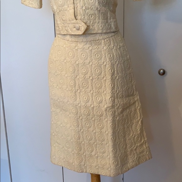 Vintage custom tailored patterned set - Picture 4 of 8